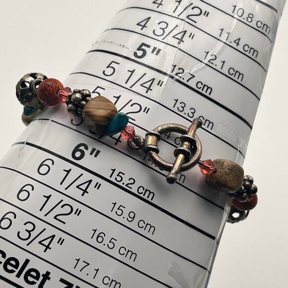 Vintage Geneva Beaded WR St. Steel Women’s Quartz Watch 22mm Working - Picture 8 of 8